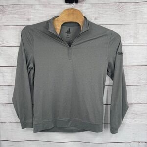 Johnnie-O Pullover Shirt Size Medium 1/4 Zip Long Sleeve Athletic Performance‎